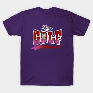 Disc Golf Red T-Shirt